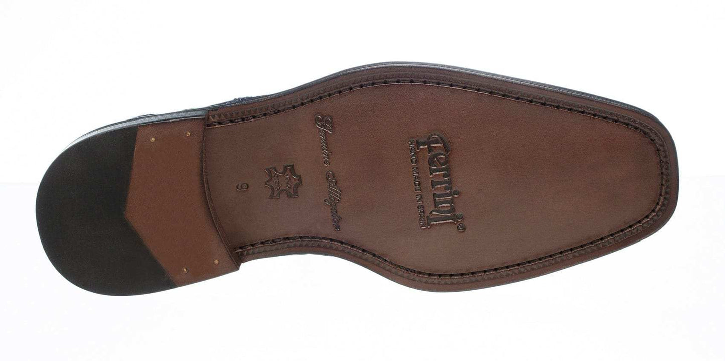 Ferrini USA Belly Alligator 205 Men's Dress Shoes - Ferrini USA - Flyclothing LLC