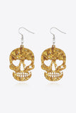 Acrylic Skull Drop Earrings - Trendsi