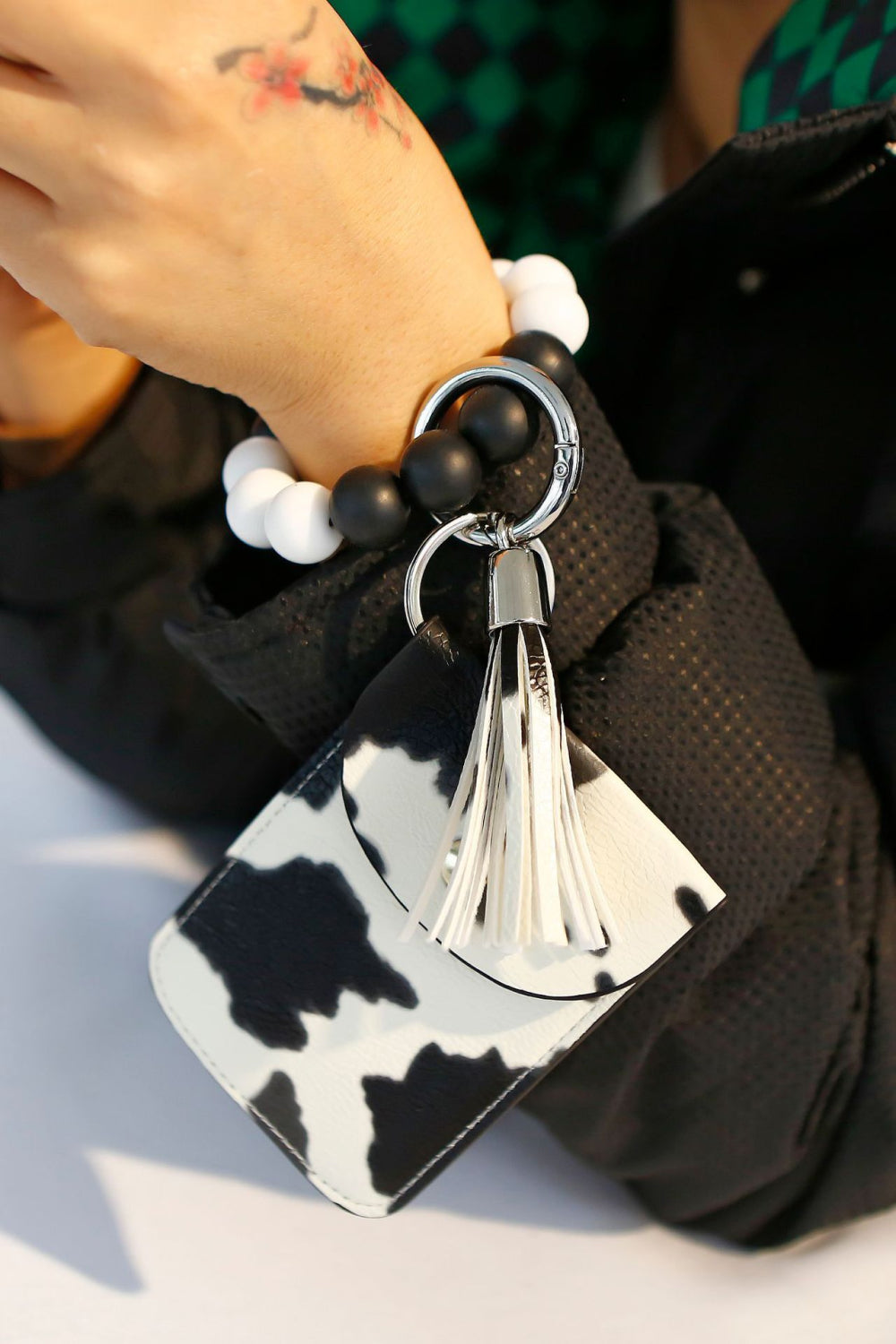 Beaded Bracelet Keychain with Wallet – Flyclothing LLC