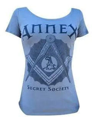 Annex Secret Society Scoop Neck Tee - Annex Shirts