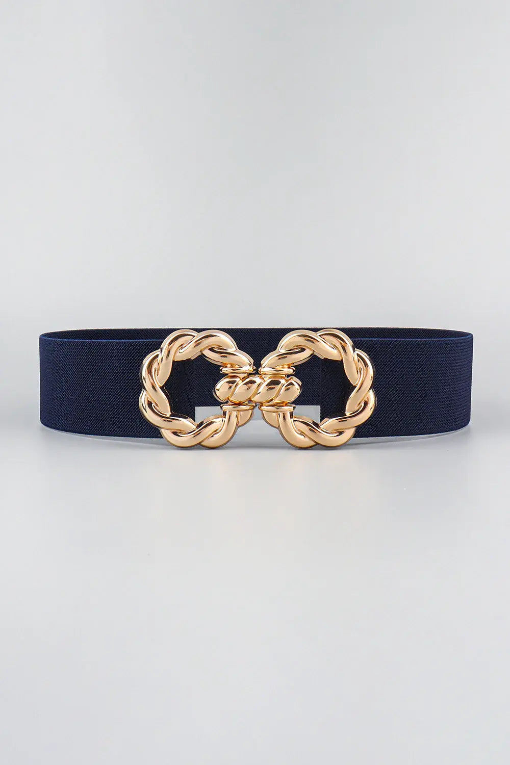 Zinc Alloy Buckle Elastic Belt - Trendsi - Flyclothing LLC
