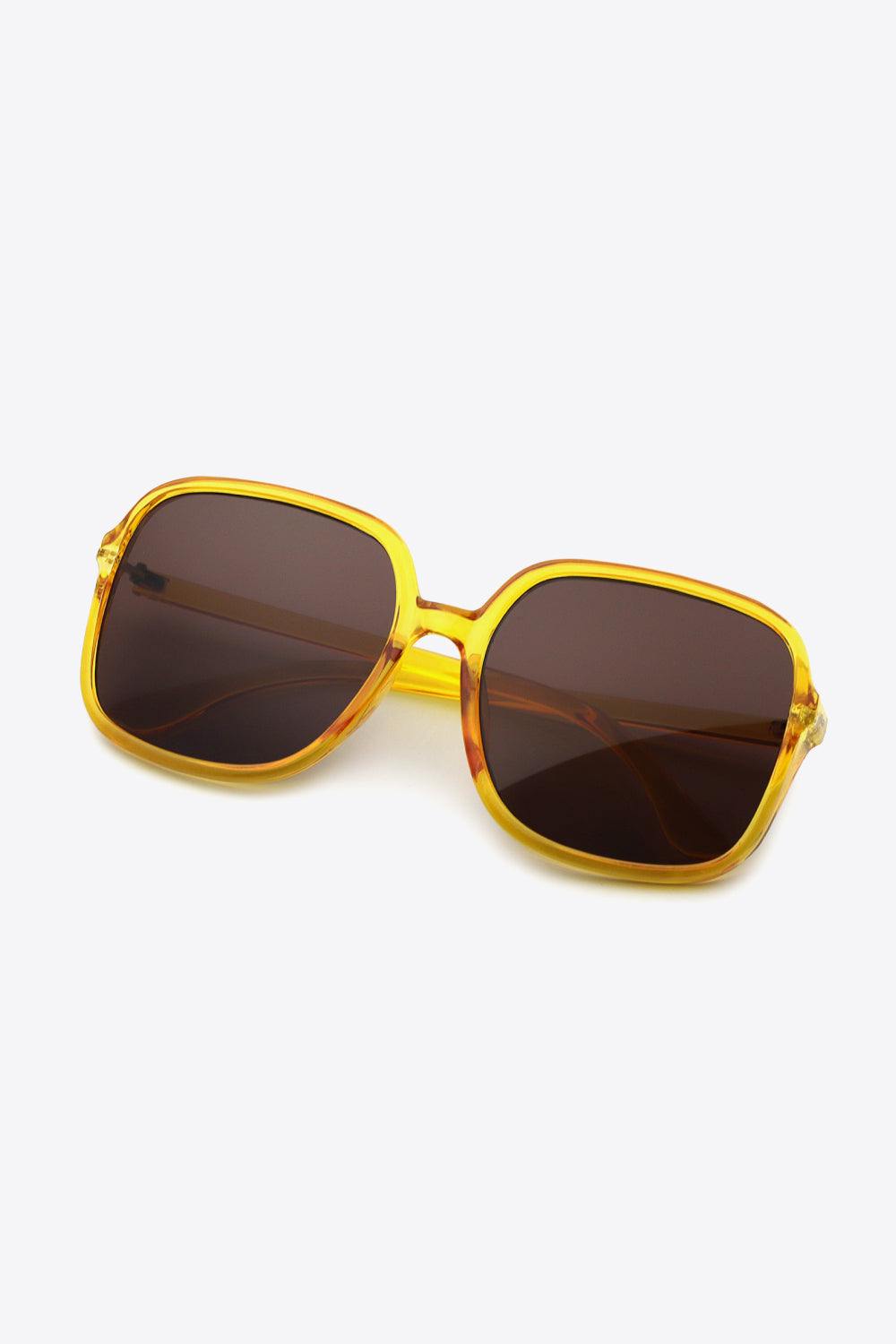 Polycarbonate Square Sunglasses - Trendsi