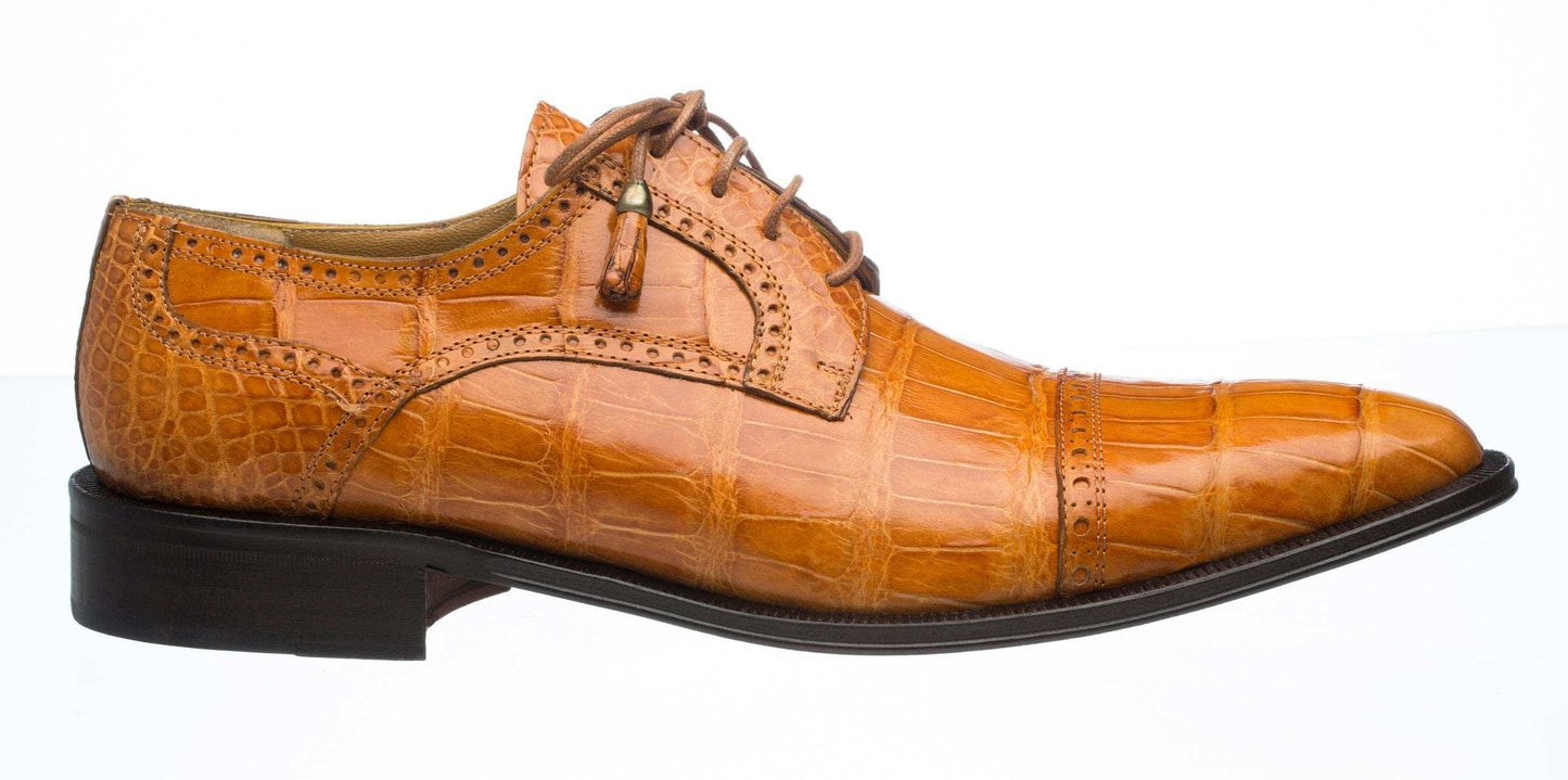 Ferrini USA Belly Alligator 216 Men's Dress Shoes - Ferrini USA - Flyclothing LLC
