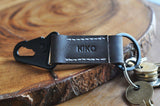 Kiko Leather Hook Fob - Kiko - Flyclothing LLC