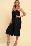 Spaghetti Strap Scoop Neck Jumpsuit - Trendsi - Flyclothing LLC