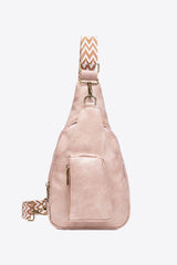 All The Feels PU Leather Sling Bag - Trendsi