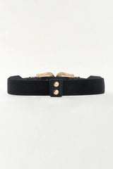Symmetrical Zinc Alloy Buckle PU Leather Belt - Trendsi - Flyclothing LLC