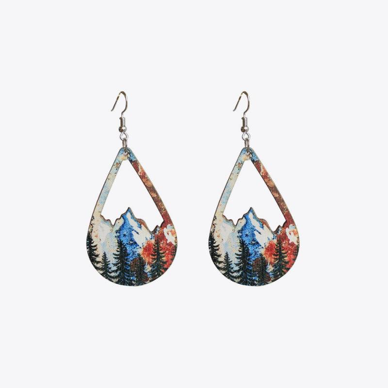 Teardrop Shape Dangle Earrings - Trendsi