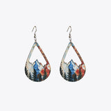 Teardrop Shape Dangle Earrings - Trendsi
