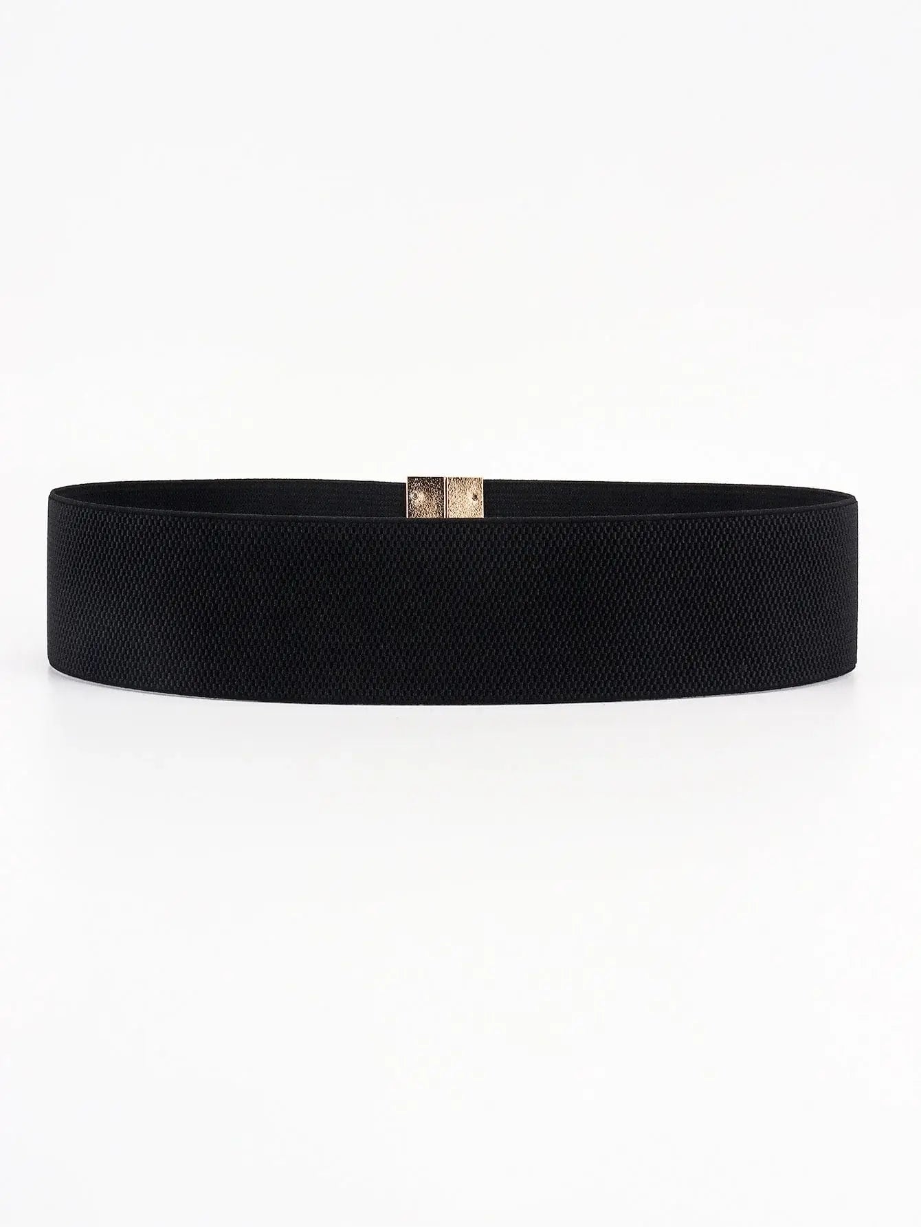 Alloy Buckle Elastic Belt - Trendsi - Flyclothing LLC