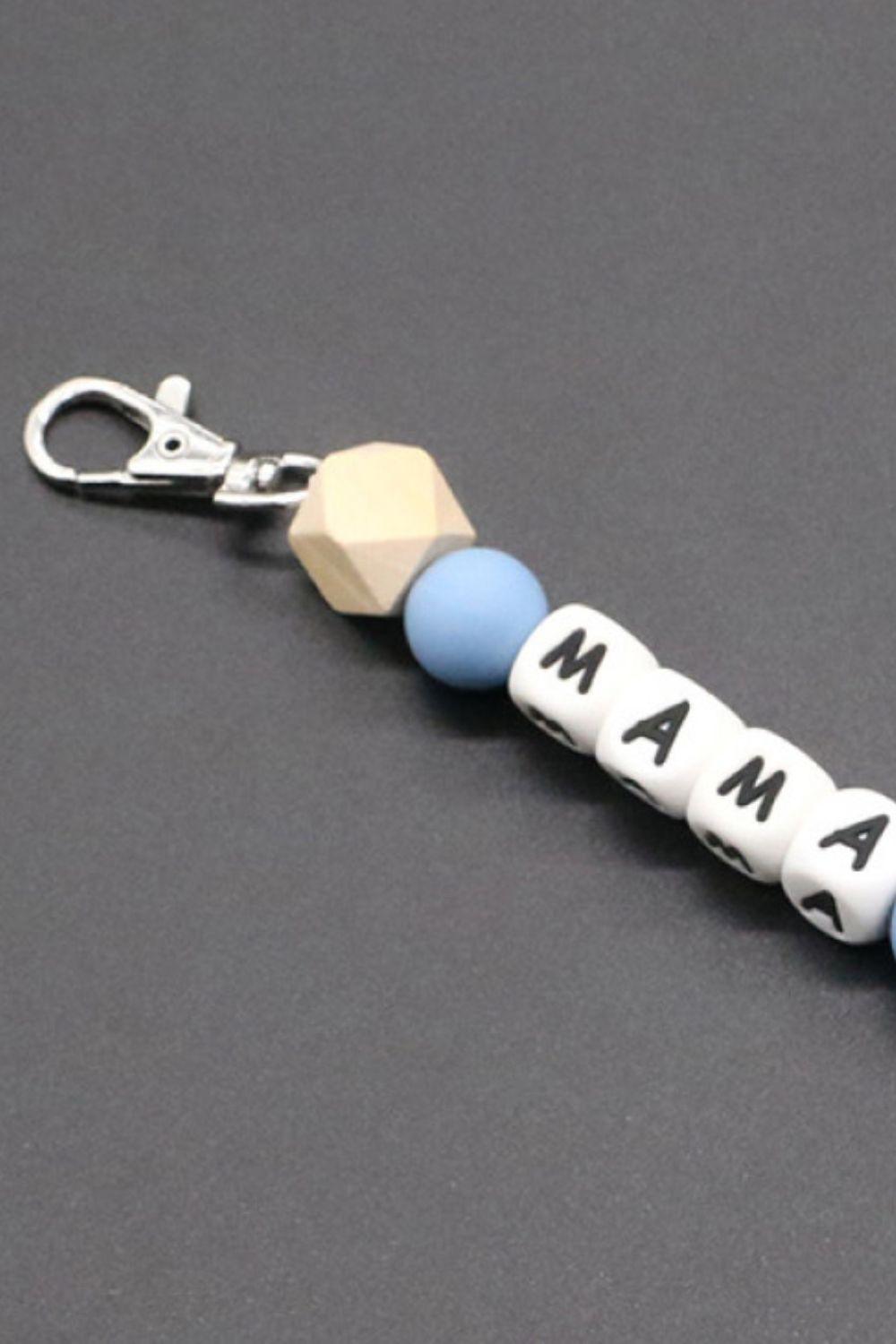 Assorted 2-Pack Mama Beaded Tassel Keychain - Flyclothing LLC