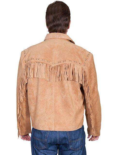 Scully BOURBON BOAR SUEDE TEXAN JACKET - Scully Leather - Flyclothing LLC