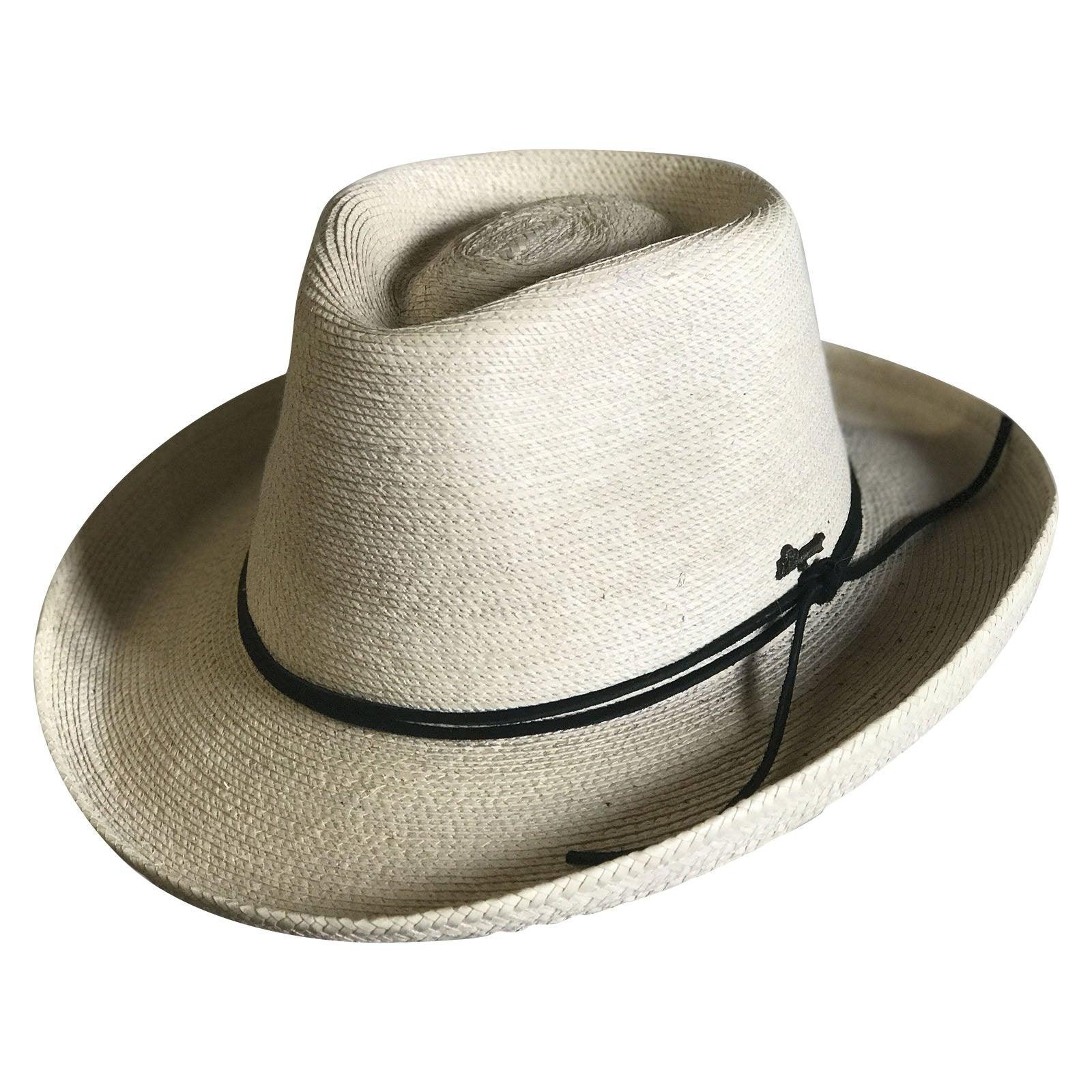 Fine Palm Leaf Straw Western Cowboy Hat - Flyclothing LLC