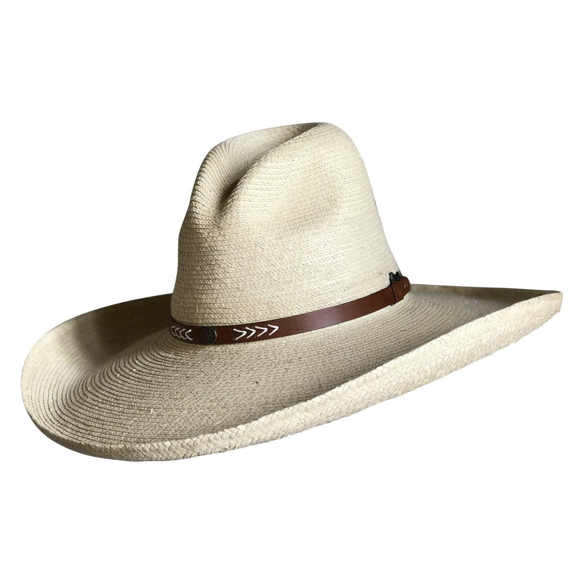 Palm Straw Big Gus Western Cowboy Hat - Flyclothing LLC