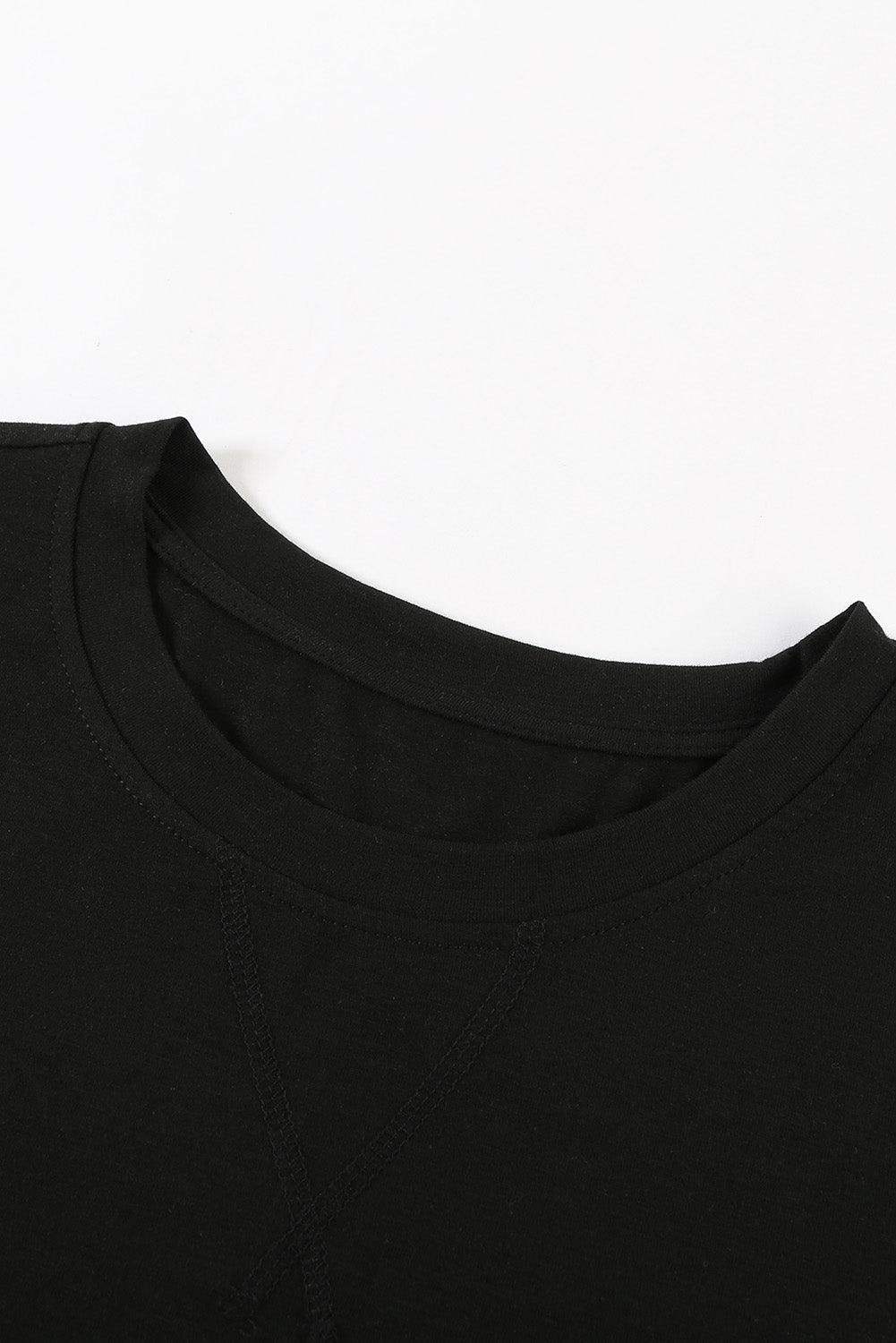 Leopard Print Color Block Short Sleeve T-Shirt - Trendsi - Flyclothing LLC