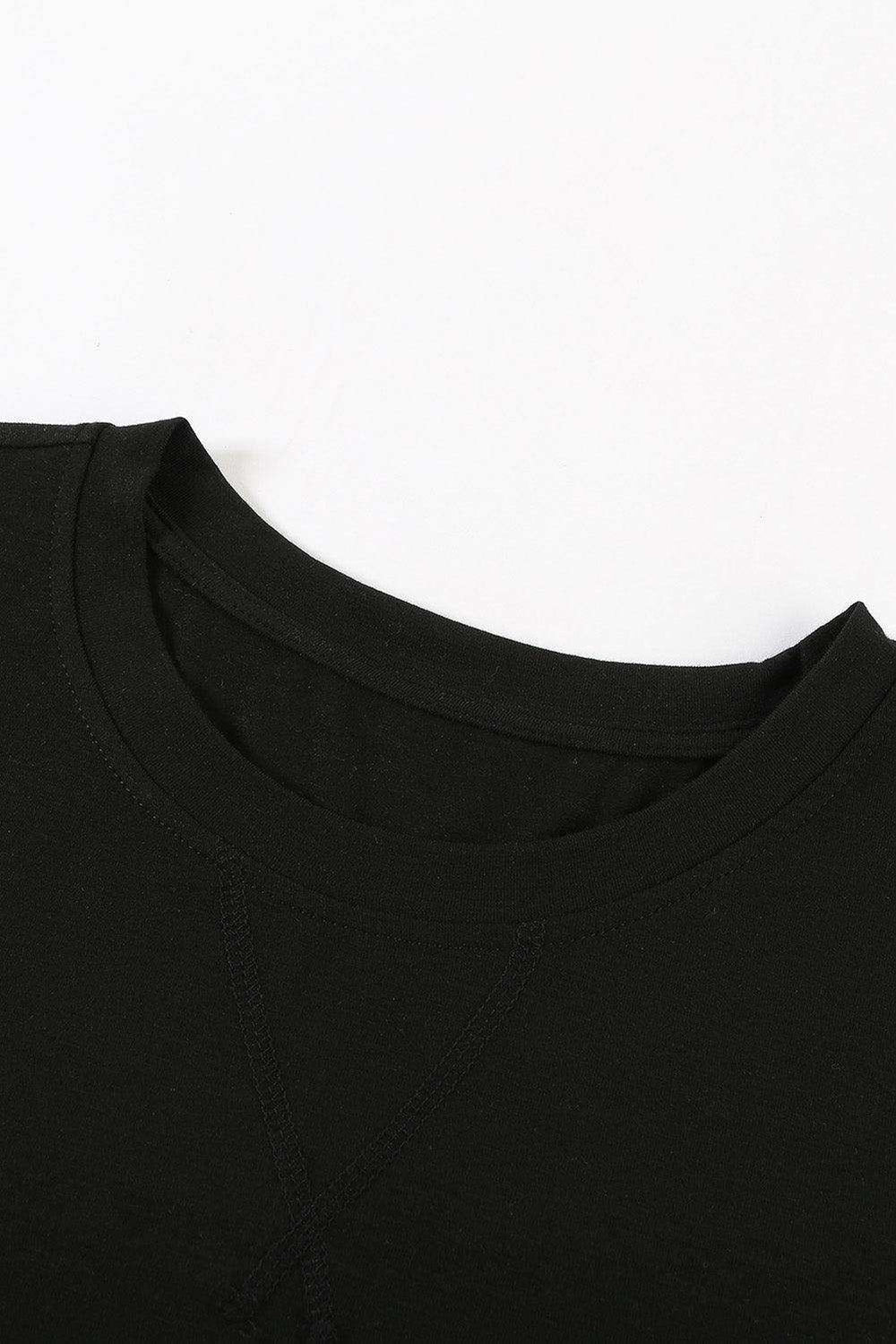 Leopard Print Color Block Short Sleeve T-Shirt - Trendsi - Flyclothing LLC