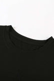 Leopard Print Color Block Short Sleeve T-Shirt - Trendsi - Flyclothing LLC