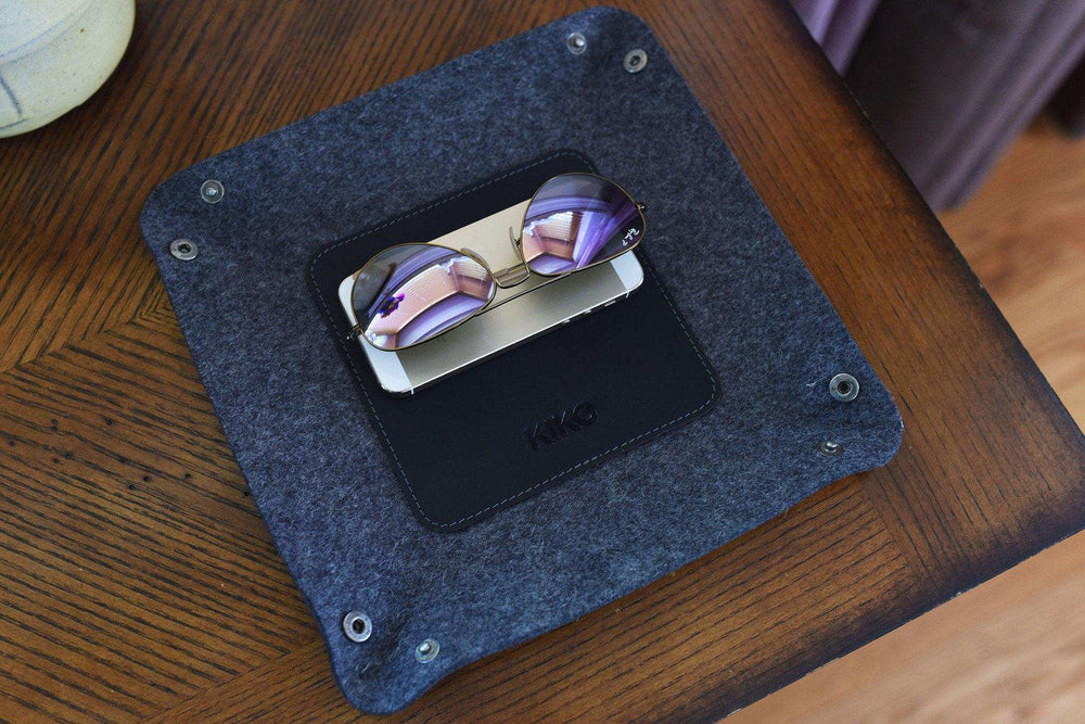 Kiko Leather Desk Tray - Kiko - Flyclothing LLC