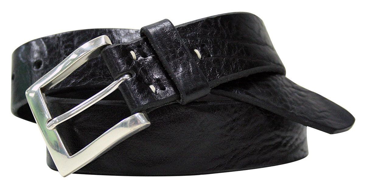 Leather Island 40mm Belt Expresso Italian Leather Belt - Flyclothing LLC