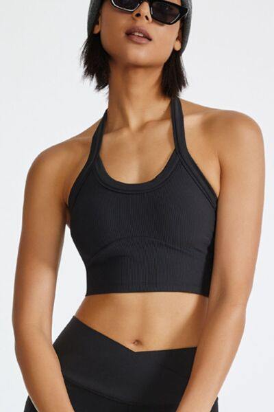 Halter Neck Active Cami - Trendsi