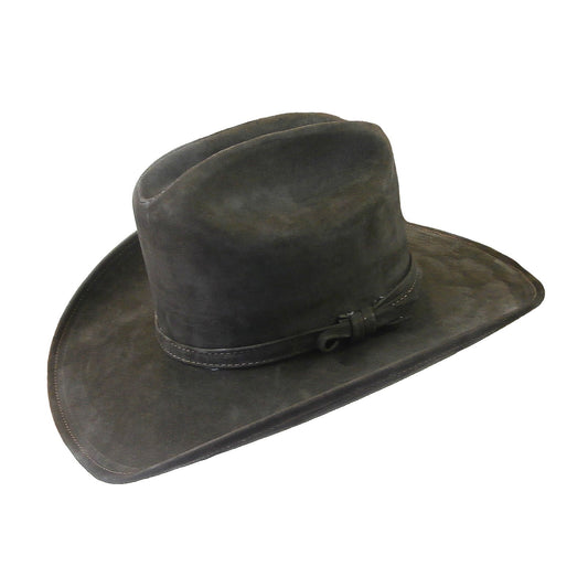 Rockmount Clothing Brown Suede Leather Western Cowboy Hat
