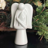 Angel Soapstone Sculpture with Eternal Light - SMOLArt - Flyclothing LLC