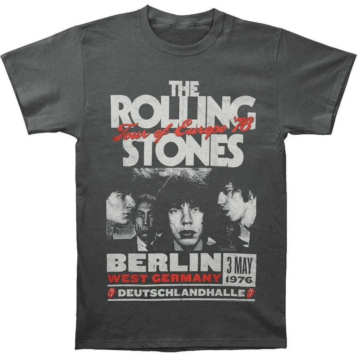 Rolling Stones Tour of Europe 76 T-Shirt - Flyclothing LLC