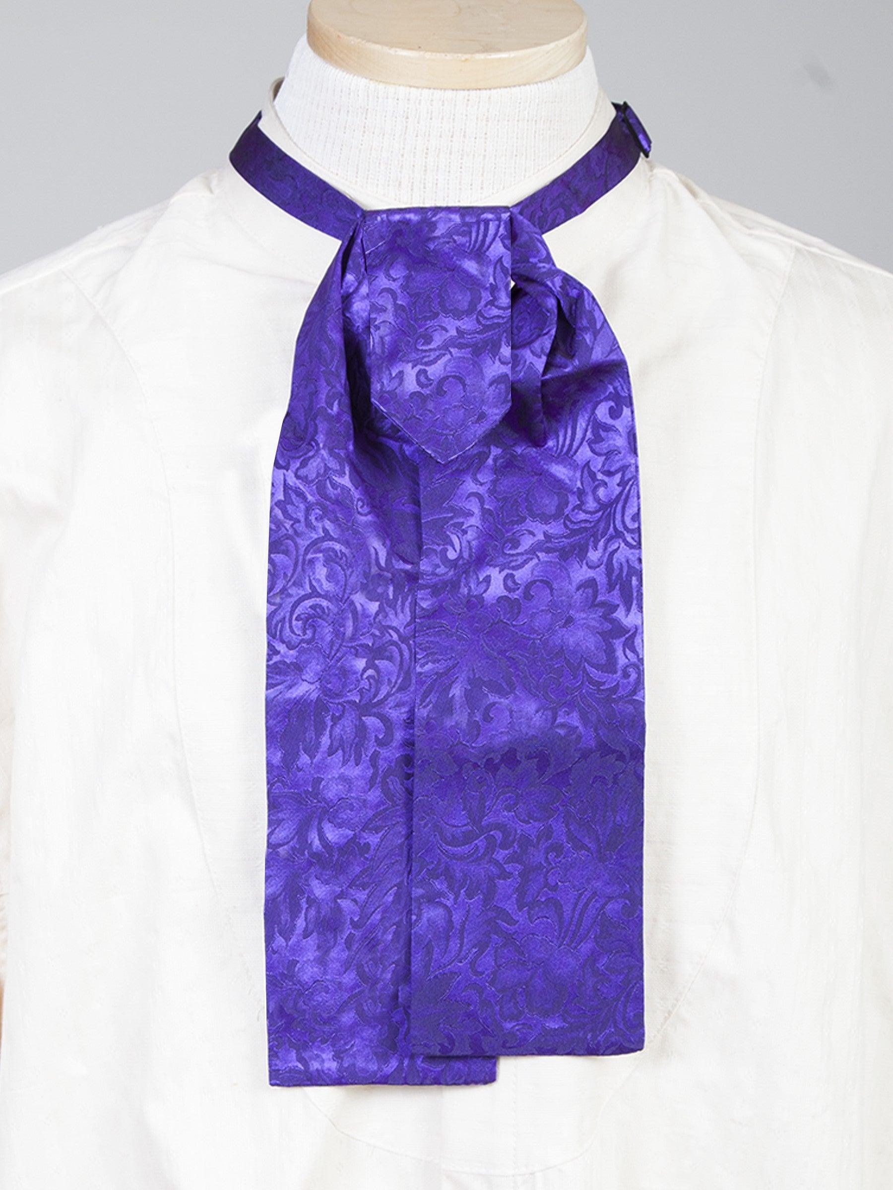 Scully Beautiful silk jacquard and an adjustable neck band - Flyclothing LLC