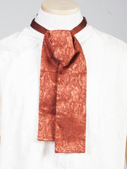 Scully Beautiful silk jacquard and an adjustable neck band - Flyclothing LLC