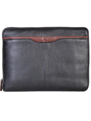 Scully Handbag brief laptop compatable with 2-way zip closure - Flyclothing LLC