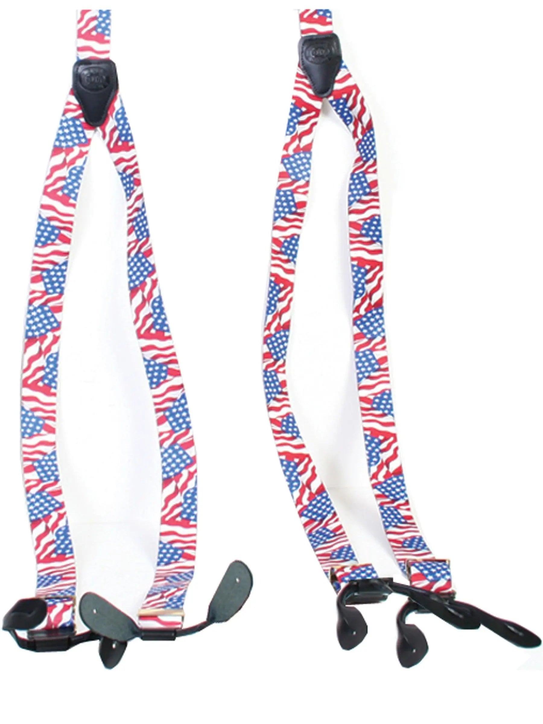 Scully Ladies y-back american flag suspenders - Flyclothing LLC