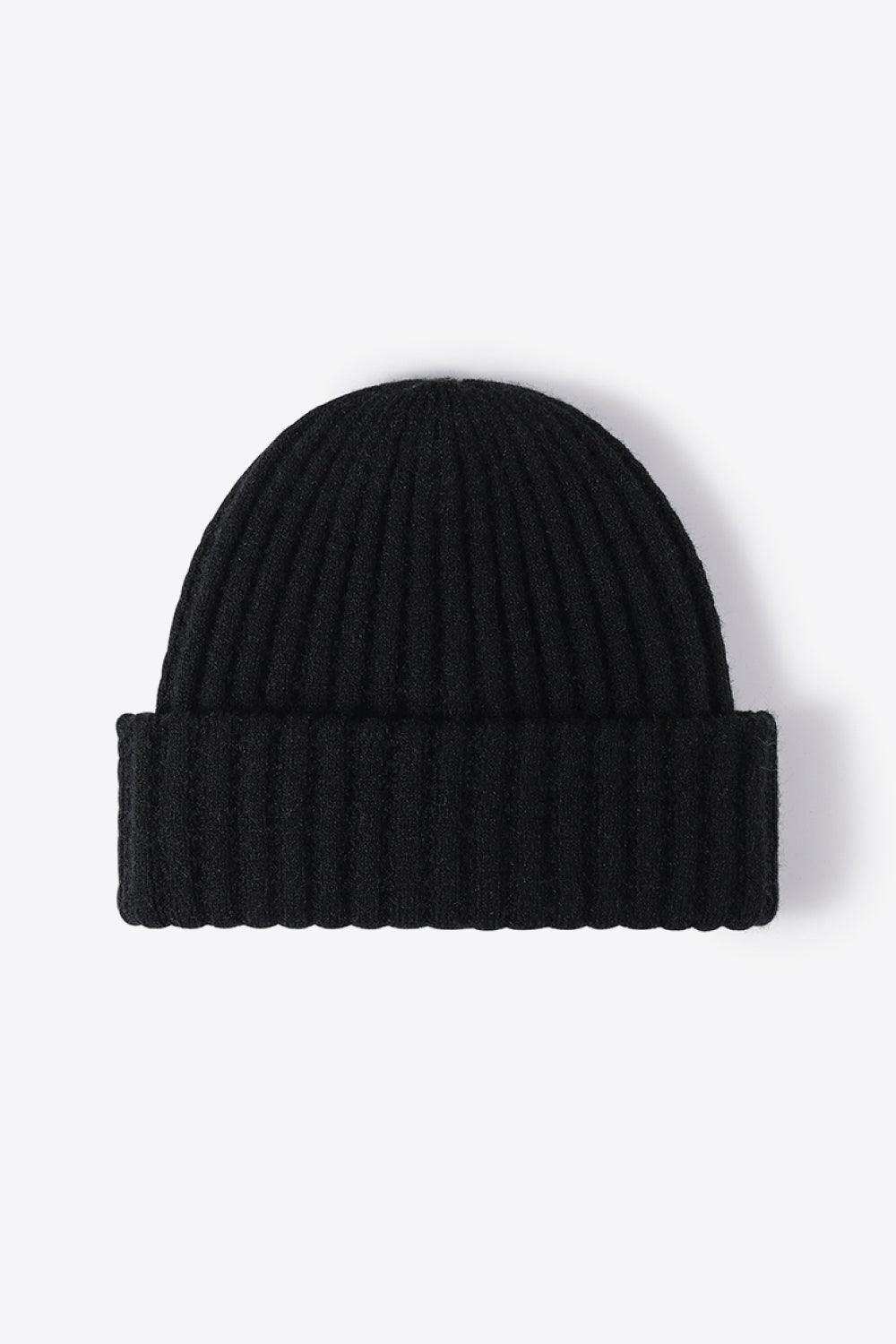 Wide Rib Beanie - Trendsi - Flyclothing LLC