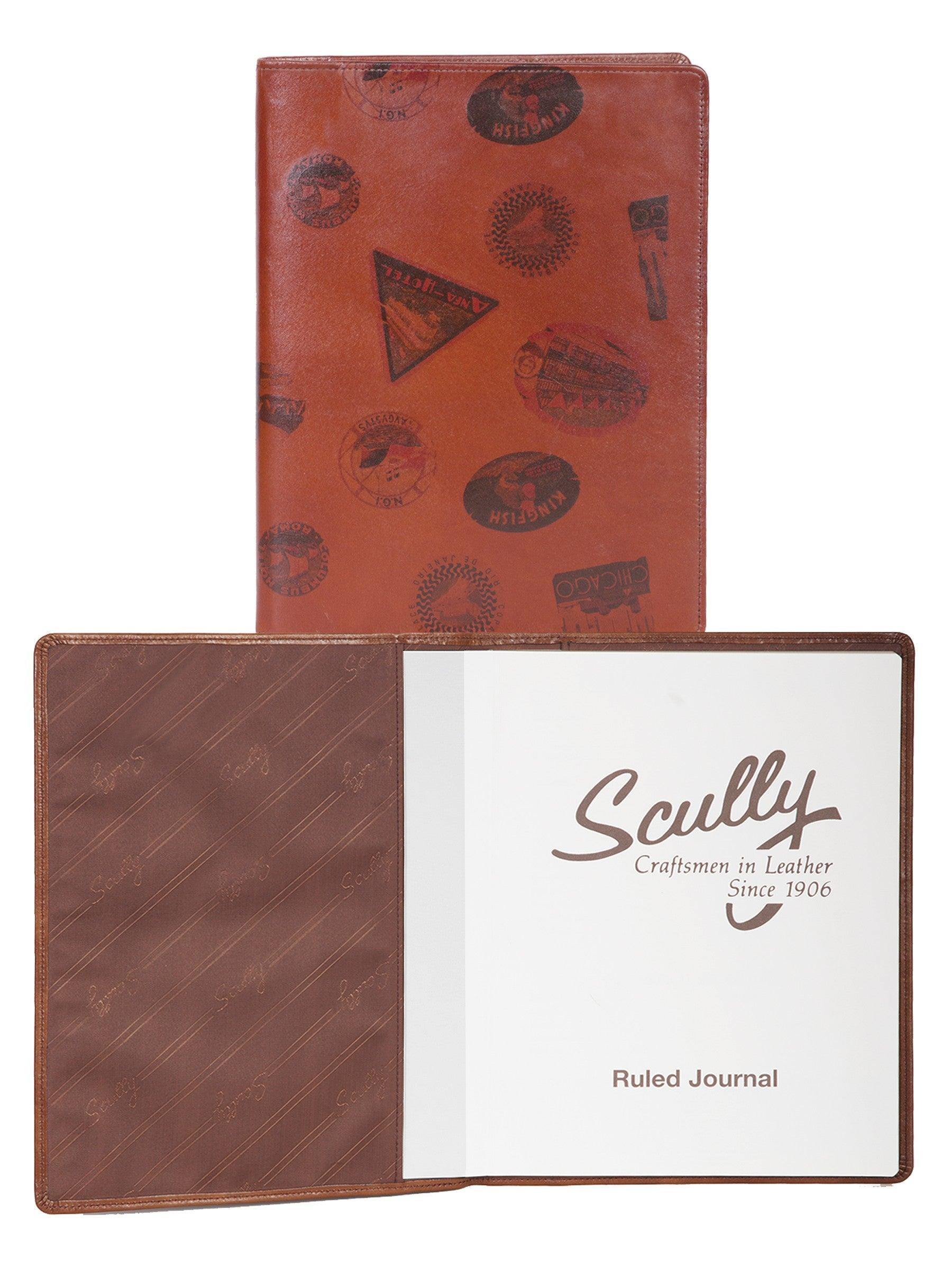 Scully Leather ruled journal - Scully Leather