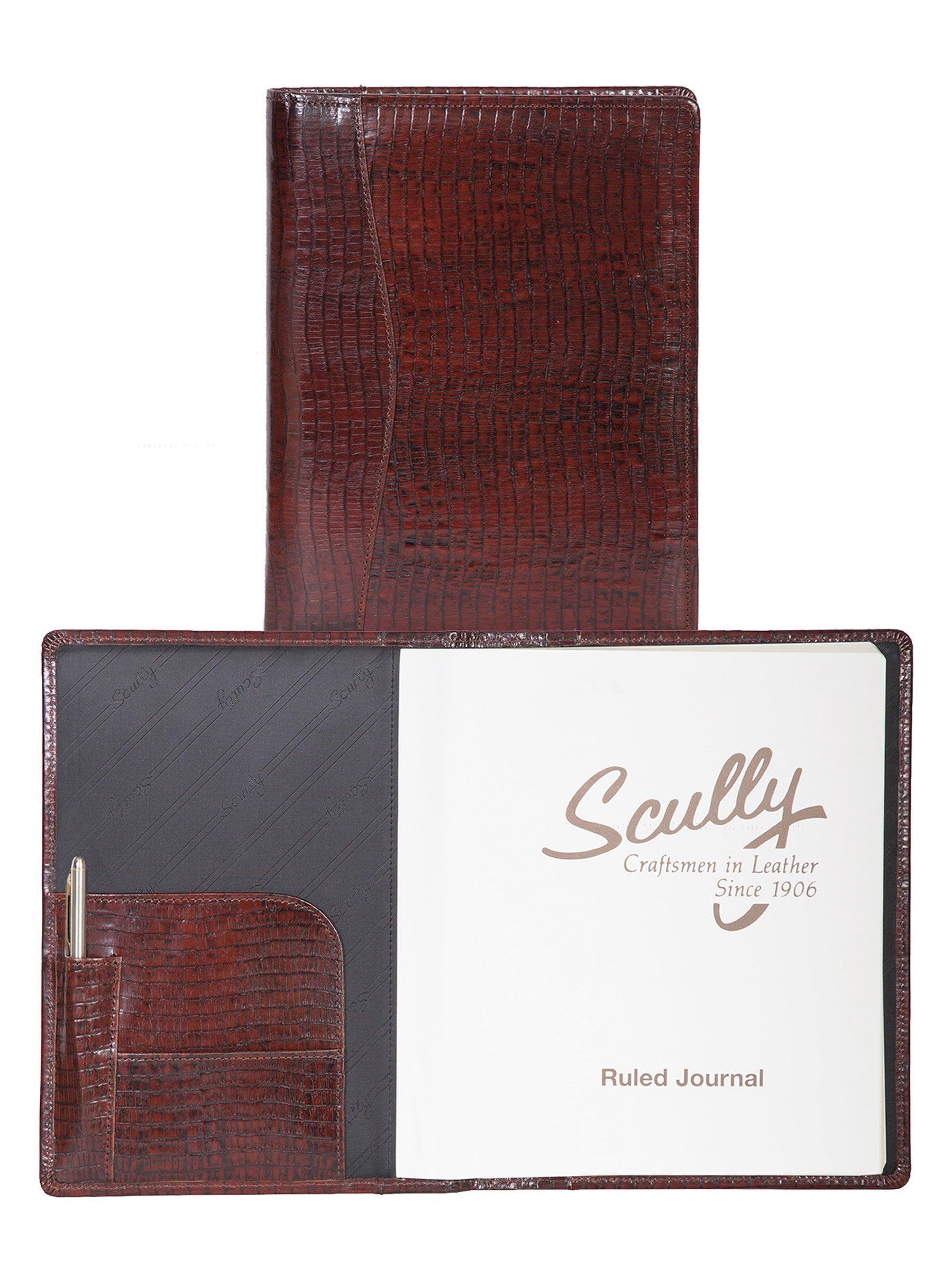 Scully Leather ruled journal - Flyclothing LLC