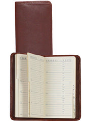 Scully Leather pocket tel/address book - Scully Leather