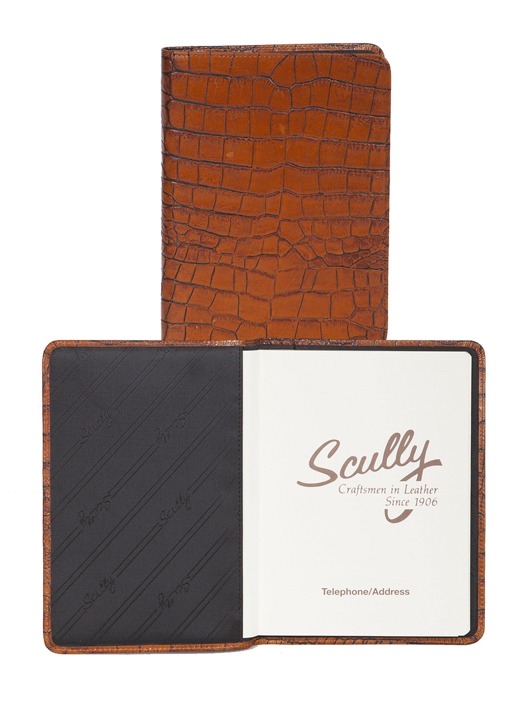 Scully Leather tel/address book - Flyclothing LLC