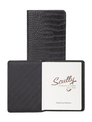 Scully Leather tel/address book - Flyclothing LLC