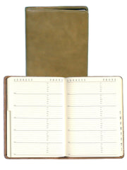 Scully Leather tel/address book - Scully Leather