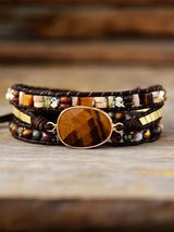 Geometrical Shape Triple-Layer Bracelet - Trendsi - Flyclothing LLC