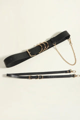 Punk PU Belt - Trendsi - Flyclothing LLC