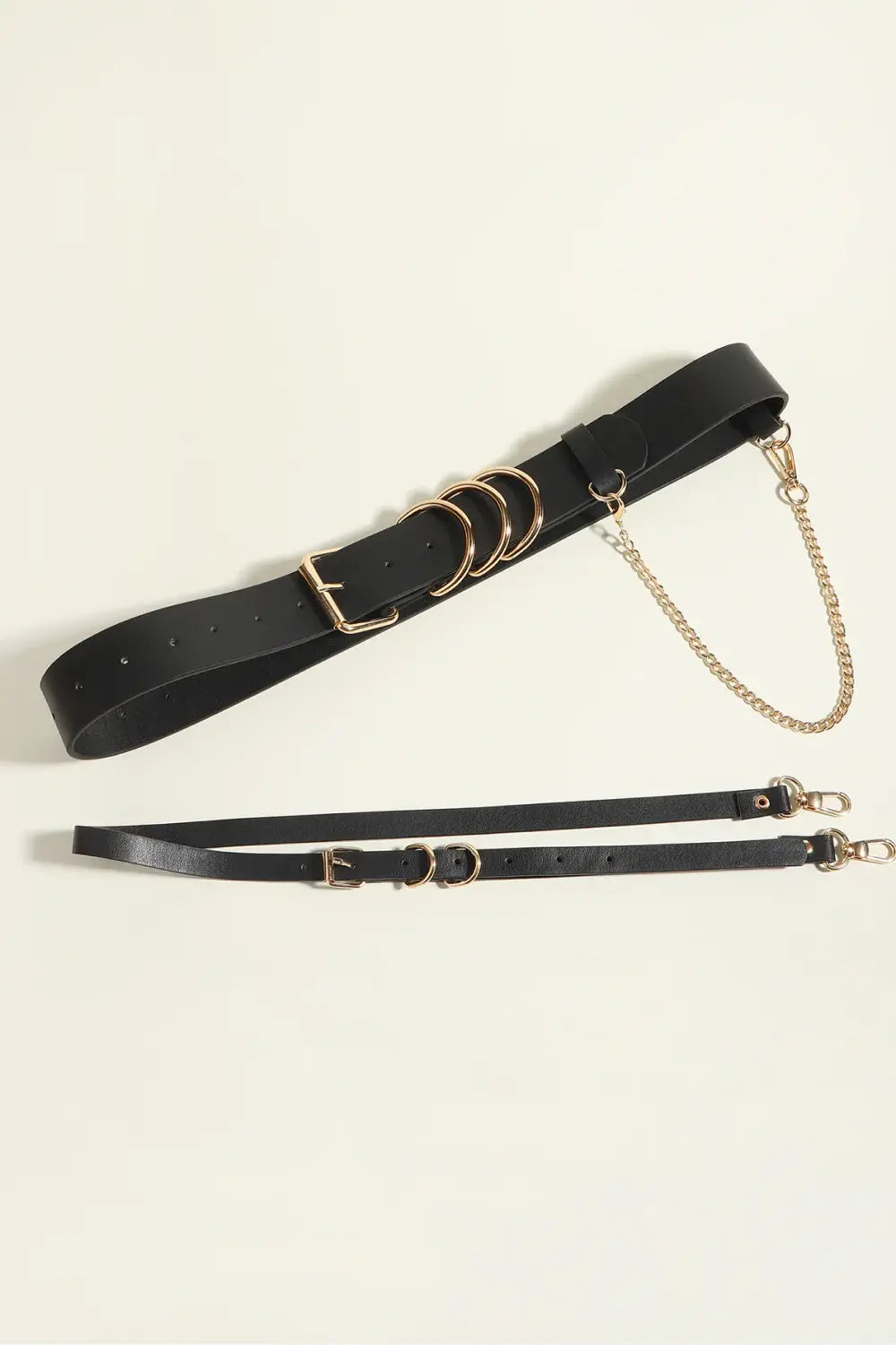 Punk PU Belt - Trendsi - Flyclothing LLC