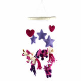 Felt Unicorn Mobile - Global Groove - Global Groove