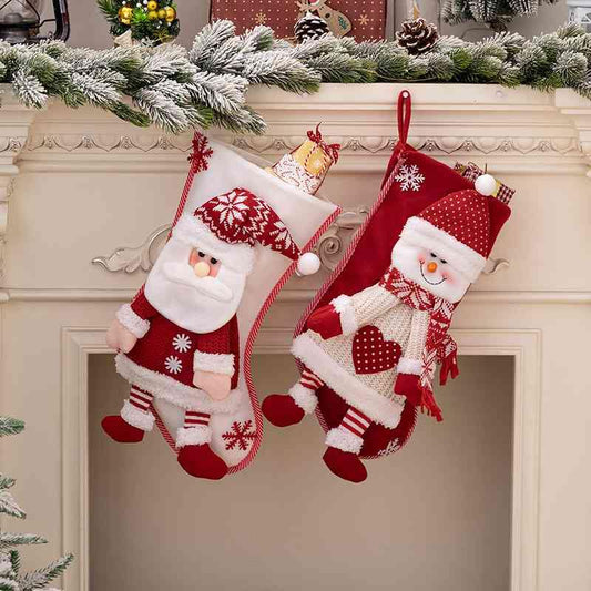 Christmas Stocking Hanging Widget - Trendsi