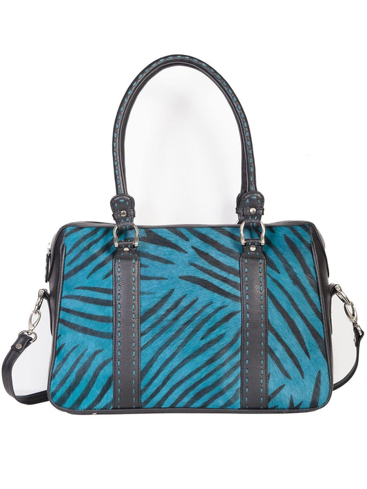 Scully Hair on calf handbag - Scully Leather