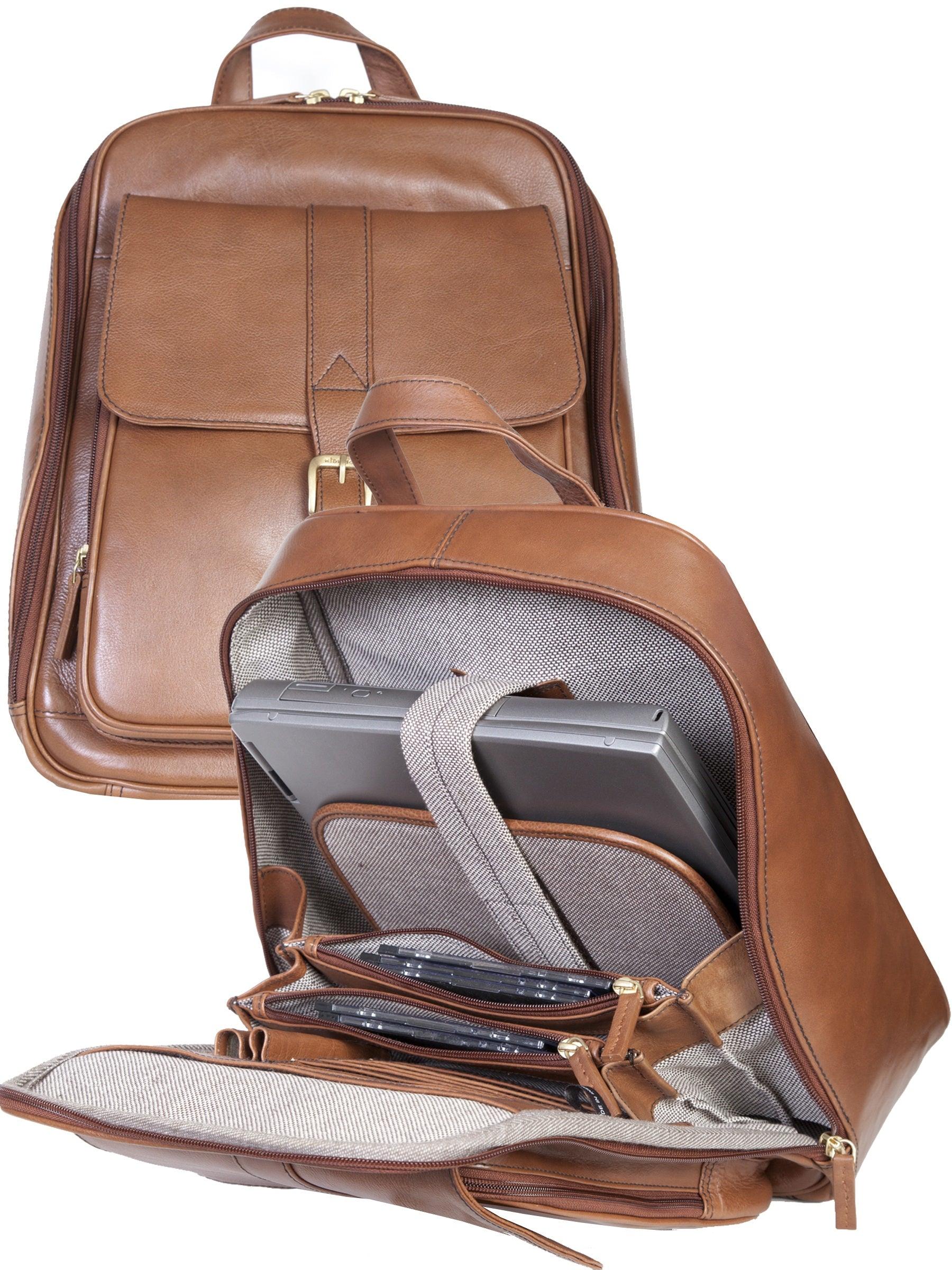 Scully Leather laptop backpack - Flyclothing LLC