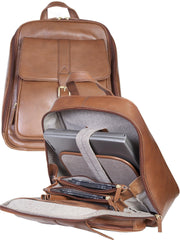 Scully Leather laptop backpack - Scully Leather