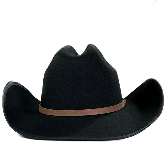 Rockmount Clothing Kid's Black Soft 100% Polyester Felt Western Hat
