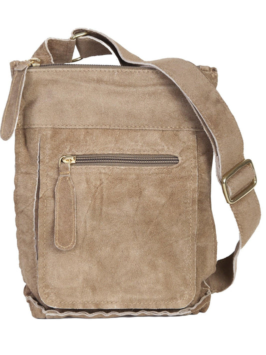 Scully Cross body sueded handbag - Scully Leather