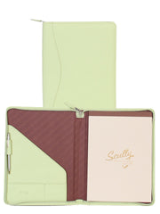 Scully Leather zip letter pad - Scully Leather