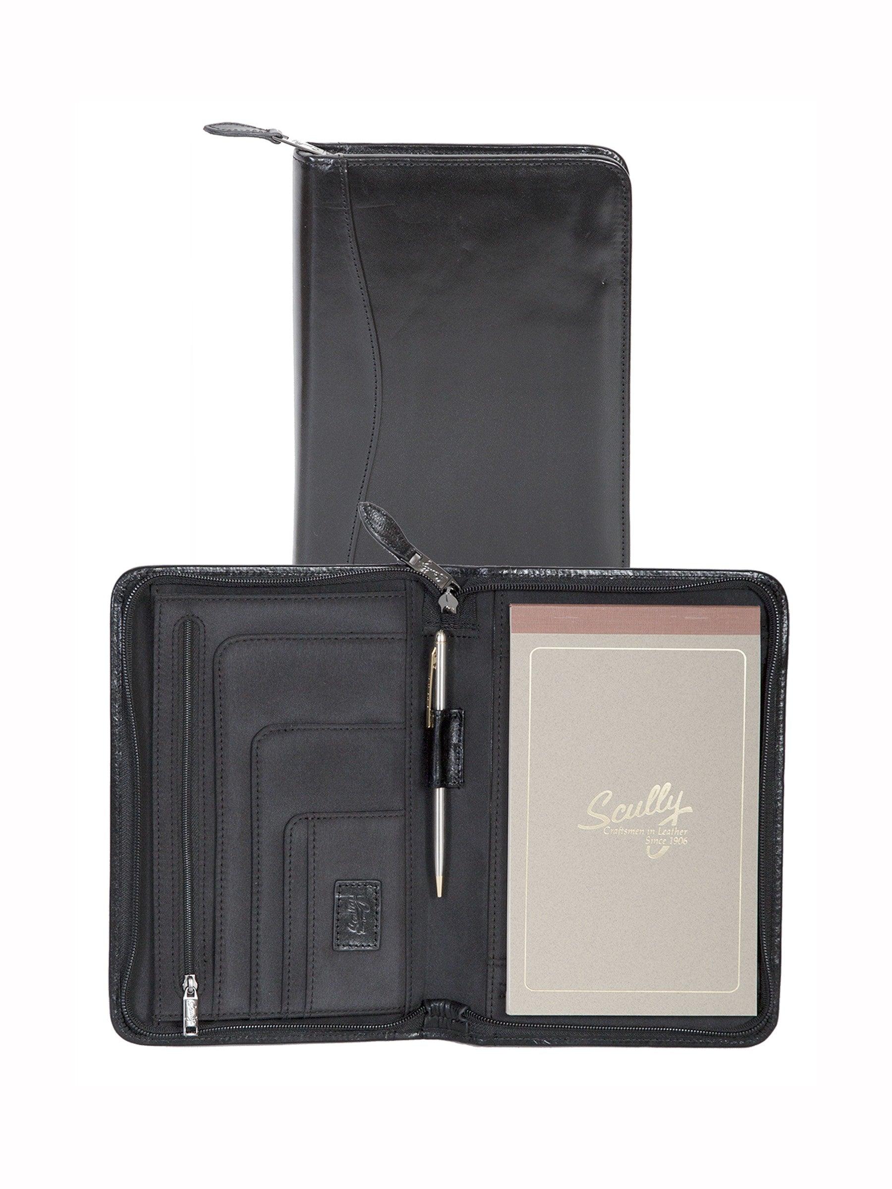 Scully Leather junior zip padfolio - Flyclothing LLC